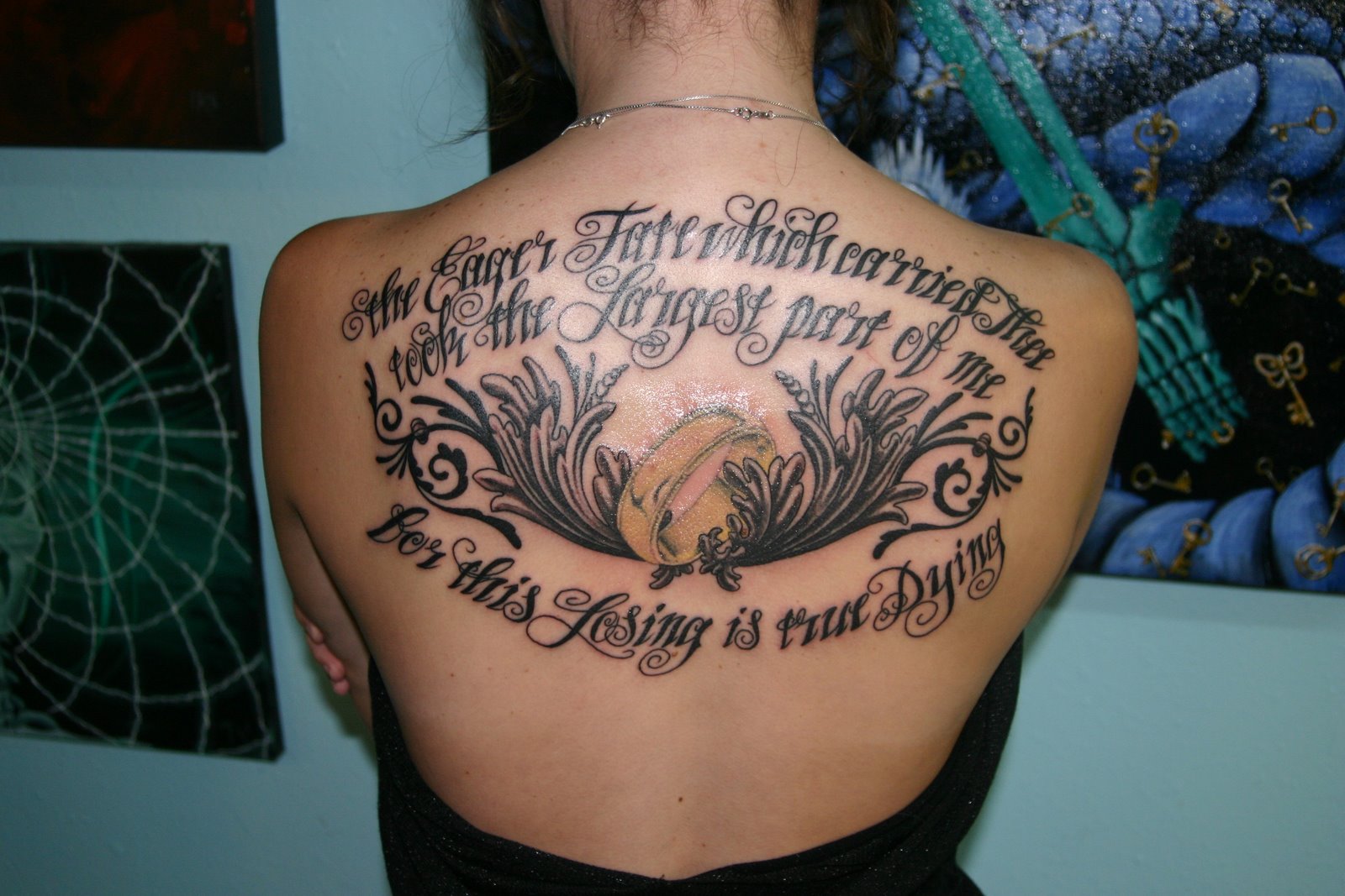 word faith tattoo designs Widow's Voice: June 2010